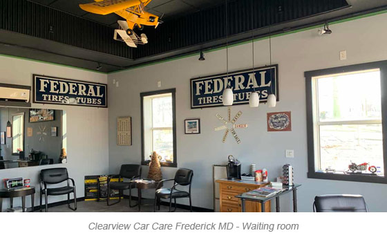 Clearview Car Care Frederick MD - Waiting Room
