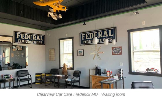 Clearview Car Care Frederick MD - Waiting Room